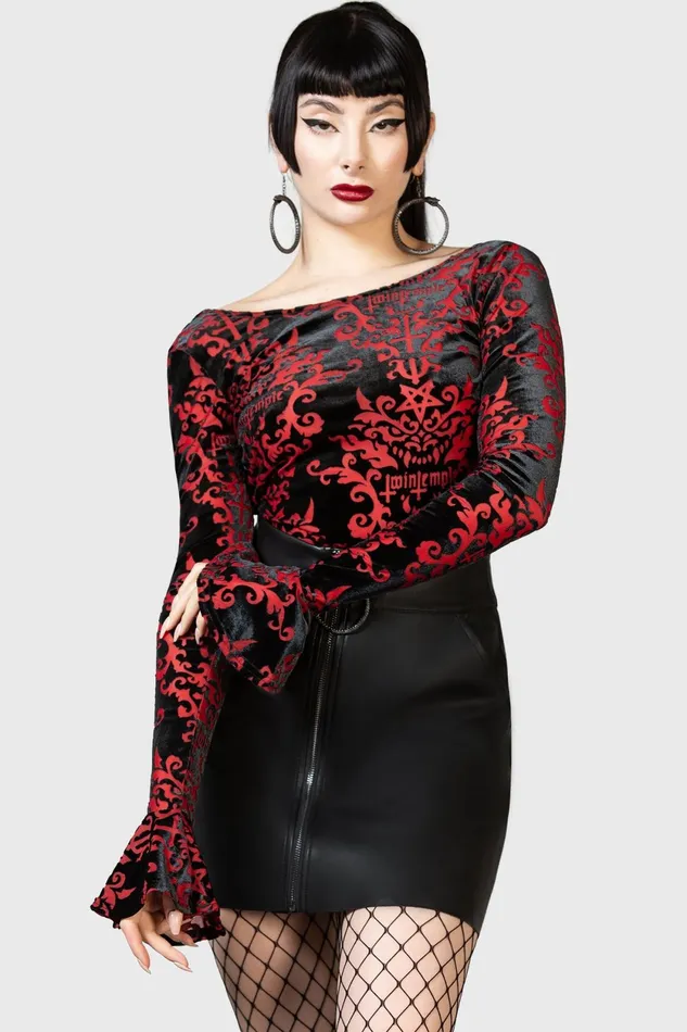 Women Bodysuits Killstar Adversary Bodysuit