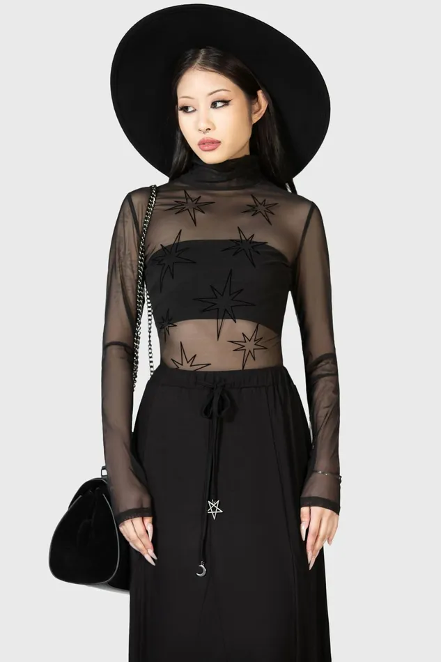 Women Bodysuits Killstar Mercury Of Celestial Bodysuit