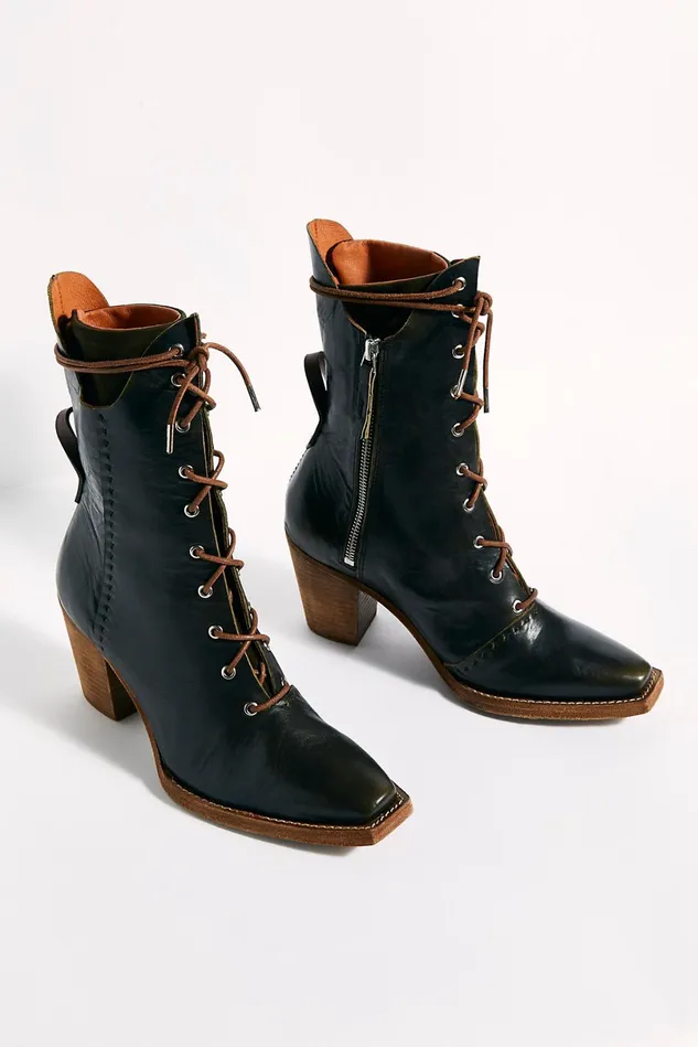Women Boots Free People We The Free Canyon Lace Up Boots Deep Khaki