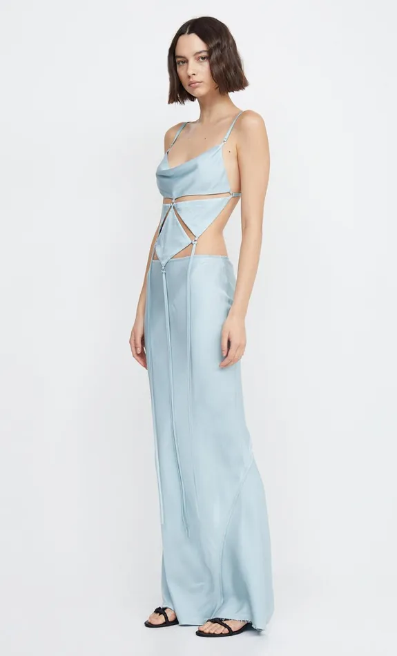 Women Bottoms Bec Bridge EVANGELINE MAXI SKIRT Cloud Blue