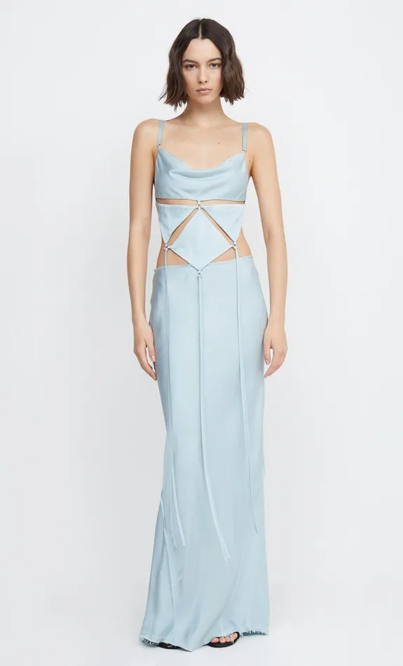 Women Bottoms Bec Bridge EVANGELINE MAXI SKIRT Cloud Blue