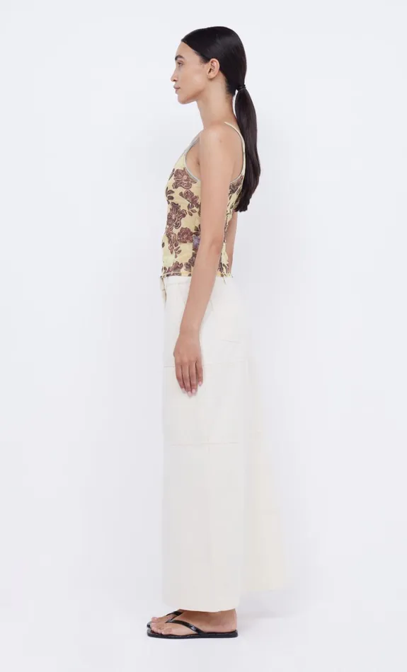 Women Bottoms Bec Bridge PHOENIX MAXI SKIRT Creamblack