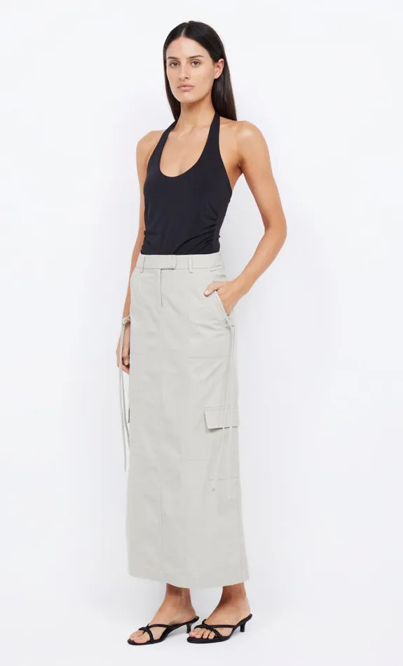 Women Bottoms Bec Bridge RINA MAXI SKIRT Oyster
