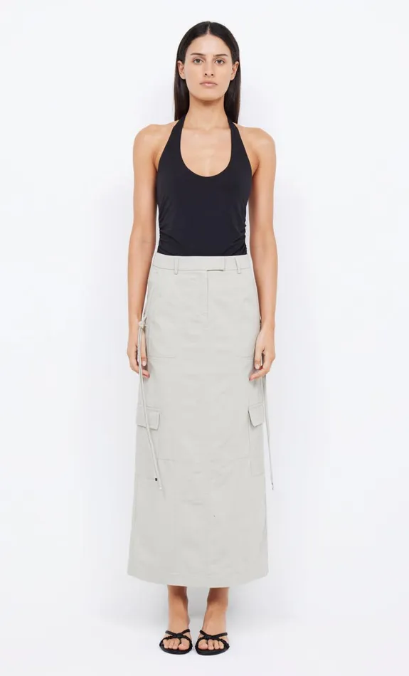 Women Bottoms Bec Bridge RINA MAXI SKIRT Oyster