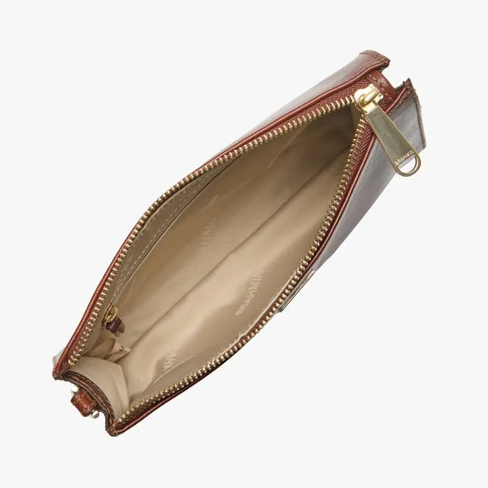 Women Brahmin Cosmetic Cases and Travel Daisy Cognac Topsail