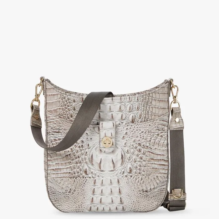 Women Brahmin Crossbodies Leia Fairest Grey Melbourne