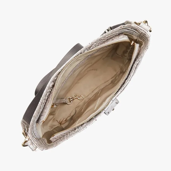 Women Brahmin Crossbodies Leia Fairest Grey Melbourne