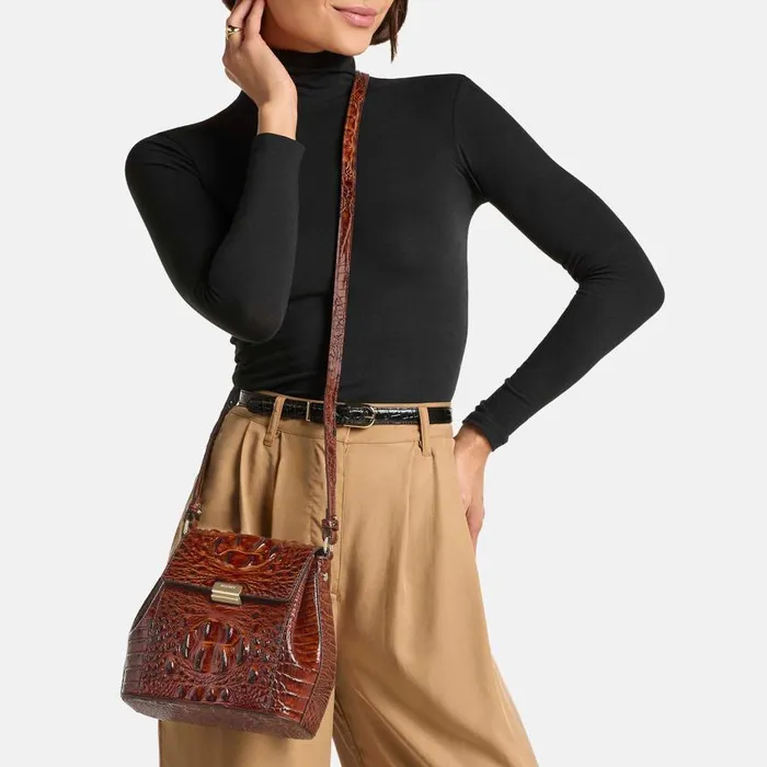 Women Brahmin Crossbodies Margo Mellow Rose Melbourne