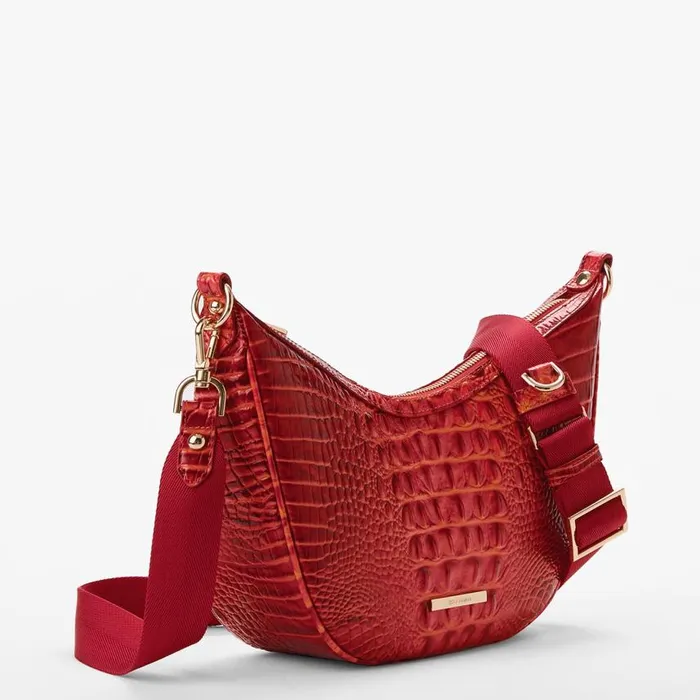 Women Brahmin Crossbodies Percy Radiant Red Melbourne