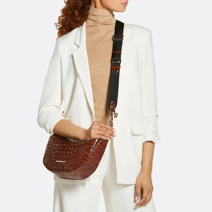 Women Brahmin Crossbodies Percy Radiant Red Melbourne