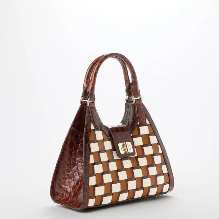 Women Brahmin Satchels Adrian Pecan Edgewater