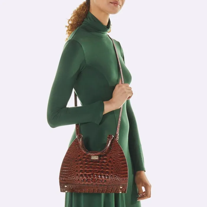 Women Brahmin Satchels Adrian Pecan Edgewater