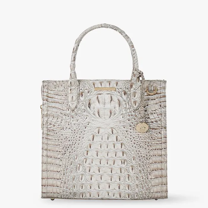 Women Brahmin Satchels Caroline Fairest Grey Melbourne