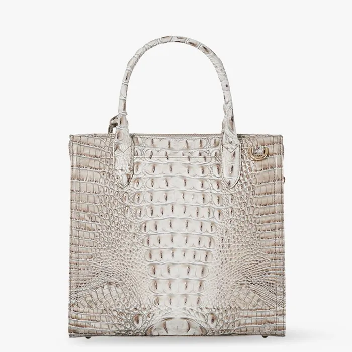 Women Brahmin Satchels Caroline Fairest Grey Melbourne