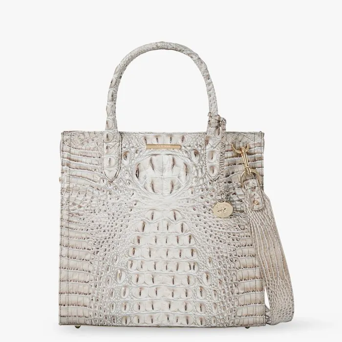 Women Brahmin Satchels Caroline Fairest Grey Melbourne