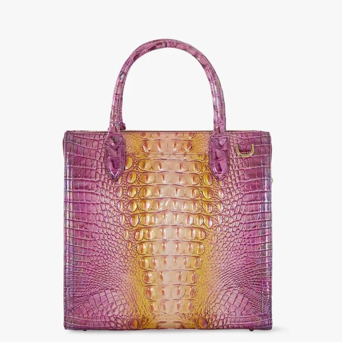Women Brahmin Satchels Caroline Grapefruit Ombre Melbourne