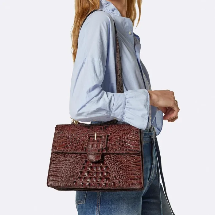 Women Brahmin Satchels Hallie Parakeet Melbourne