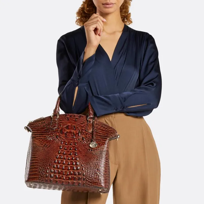 Women Brahmin Satchels Large Duxbury Satchel Parakeet Melbourne