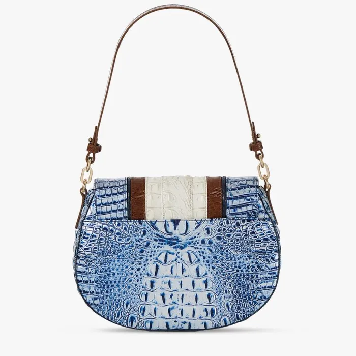Women Brahmin Shoulder Bags Cynthia Coastal Blue Odysea
