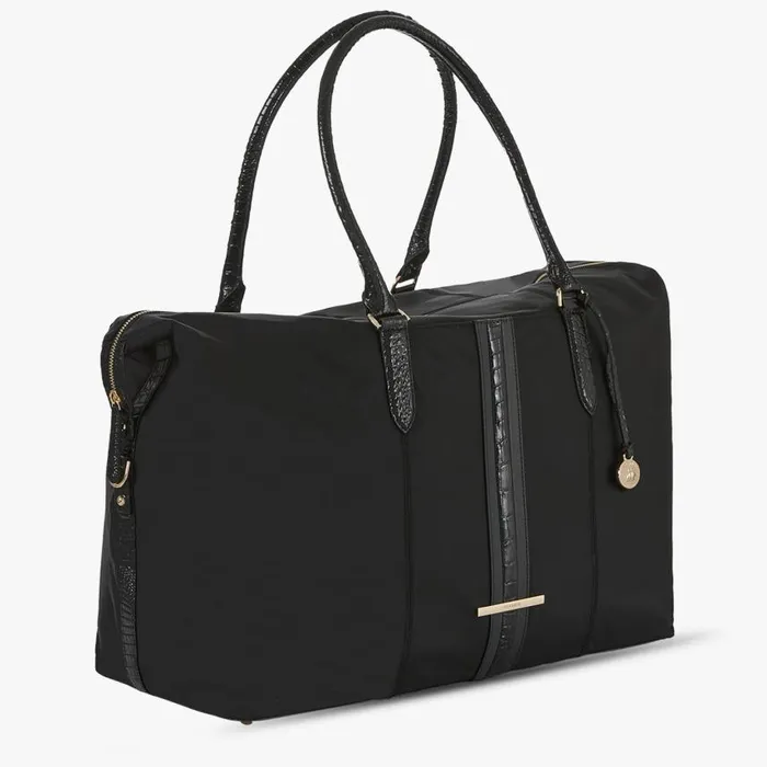 Women Brahmin Travel Duxbury Weekender Black Stellvia