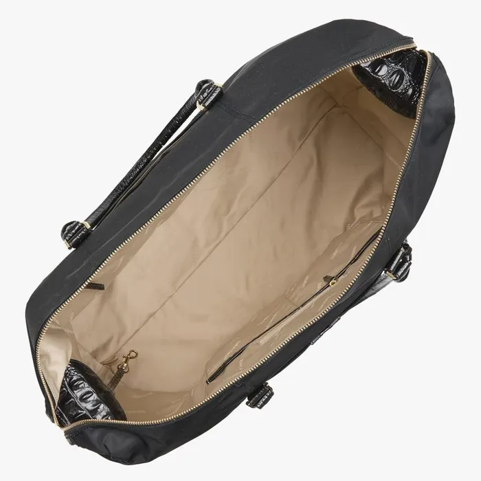 Women Brahmin Travel Duxbury Weekender Black Stellvia