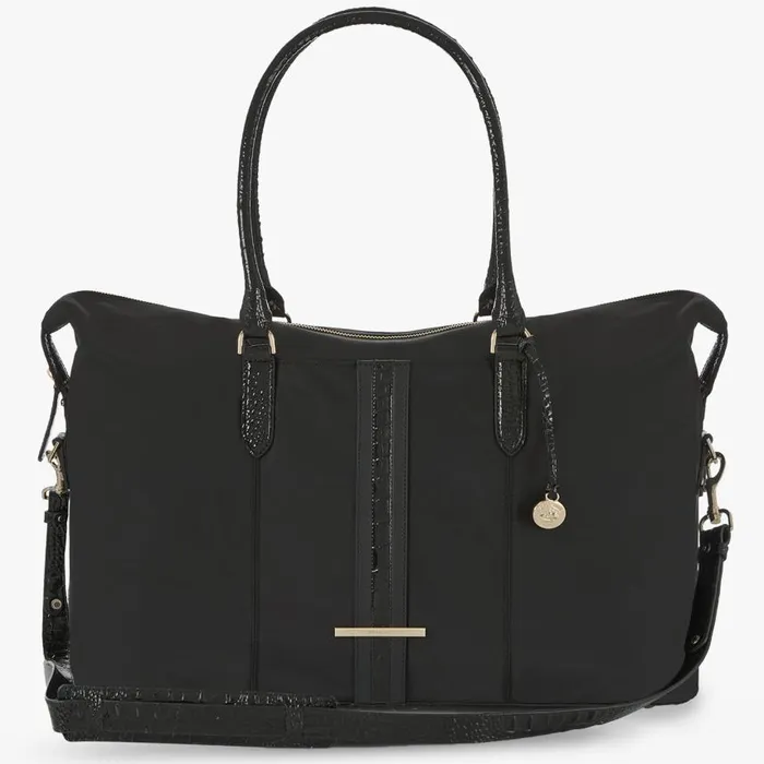 Women Brahmin Travel Duxbury Weekender Black Stellvia