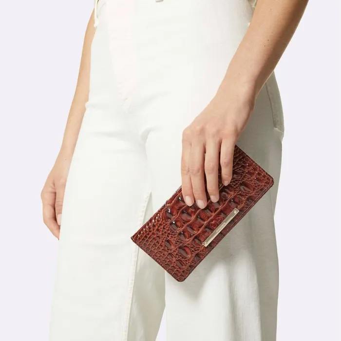 Women Brahmin Wallets and Wristlets Ady Wallet Dusk Gleaming