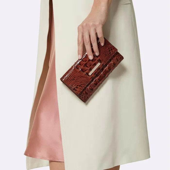 Women Brahmin Wallets and Wristlets Cordelia Wallet Wildflower Melbourne