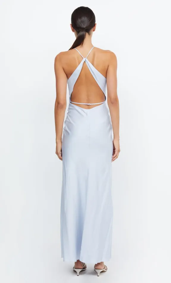 Women Bridesmaids Bec Bridge ADORE HALTER MAXI DRESS Dusty Blue