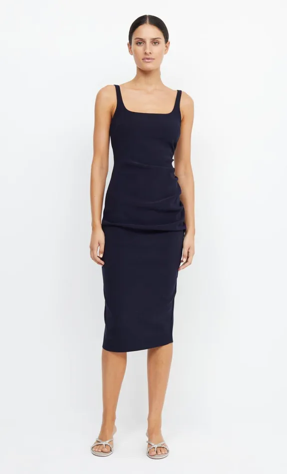 Women Bridesmaids Bec Bridge BE MINE SQUARE NECK DRESS Ink