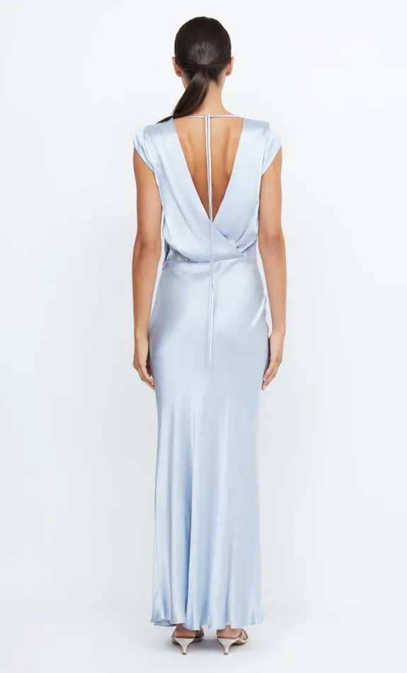 Women Bridesmaids Bec Bridge MOON DANCE MAXI DRESS Dusty Blue