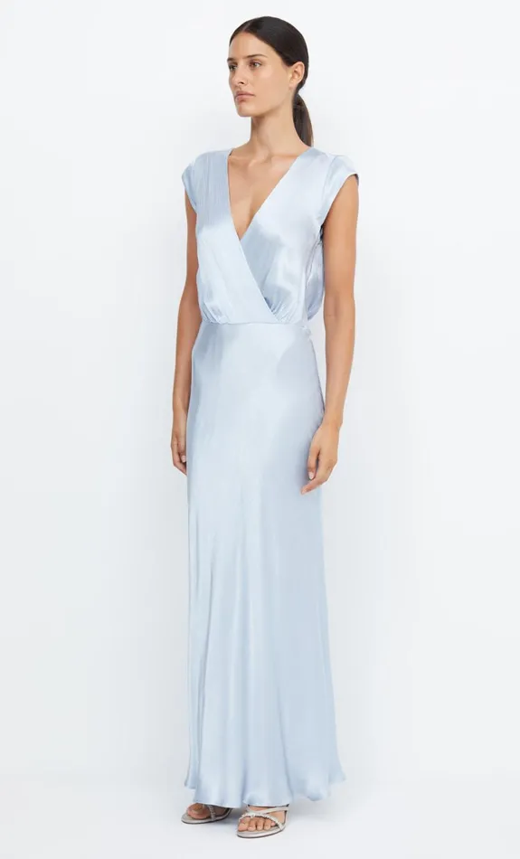 Women Bridesmaids Bec Bridge MOON DANCE MAXI DRESS Dusty Blue