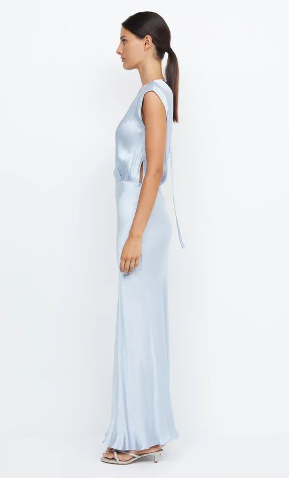 Women Bridesmaids Bec Bridge MOON DANCE MAXI DRESS Dusty Blue