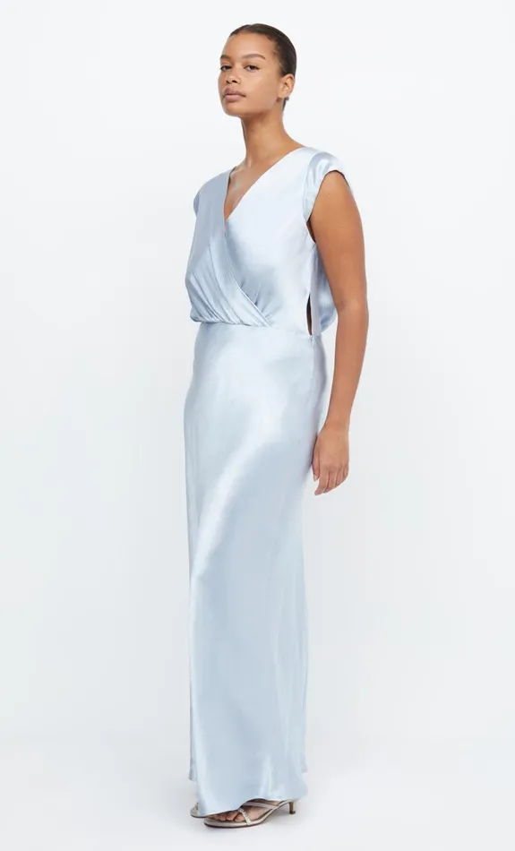 Women Bridesmaids Bec Bridge MOON DANCE MAXI DRESS Dusty Blue
