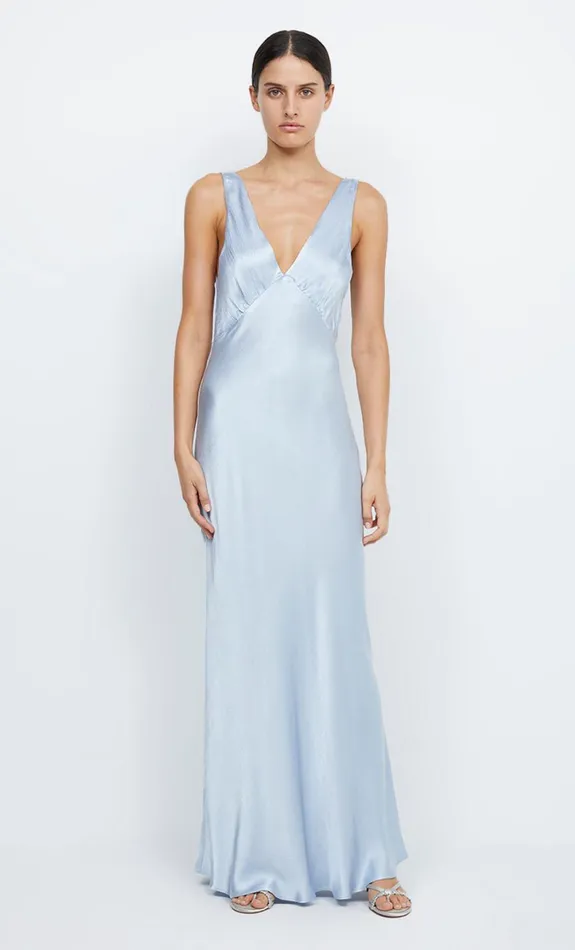 Women Bridesmaids Bec Bridge MOON DANCE VERONA DRESS Dusty Blue