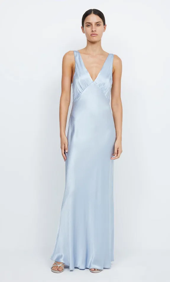 Women Bridesmaids Bec Bridge MOON DANCE VERONA DRESS Dusty Blue