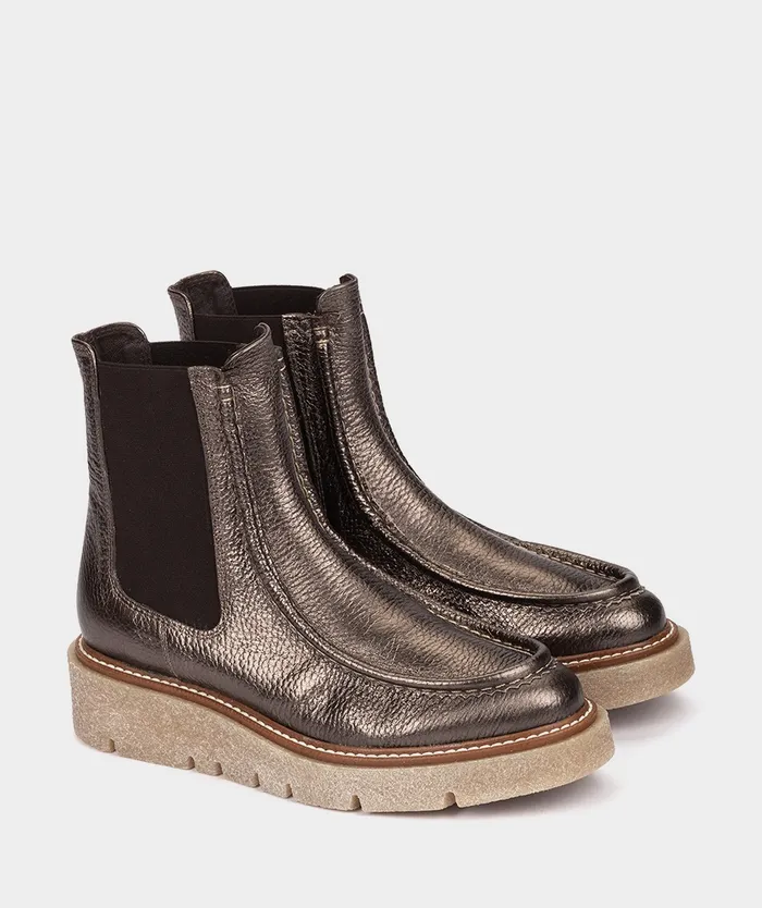 Women Bristol Metallic 8211 Ankle Boots Pedro Miralles