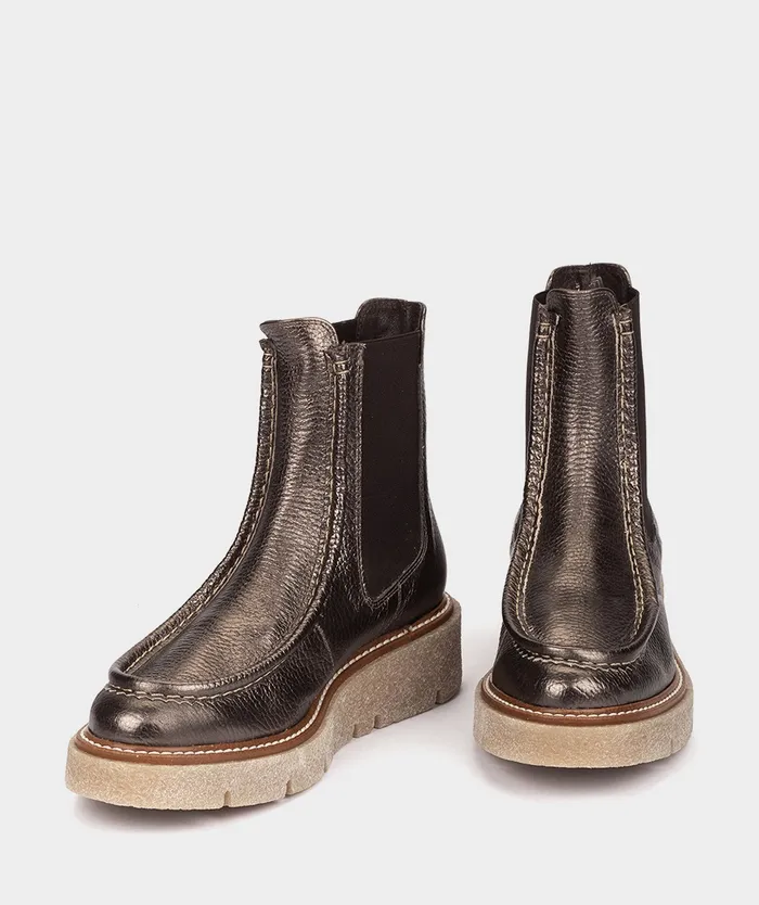 Women Bristol Metallic 8211 Ankle Boots Pedro Miralles