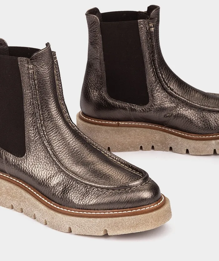 Women Bristol Metallic 8211 Ankle Boots Pedro Miralles