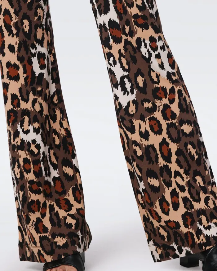 Women Brooklyn Pants Jungle Cat DVF Pants and Shorts