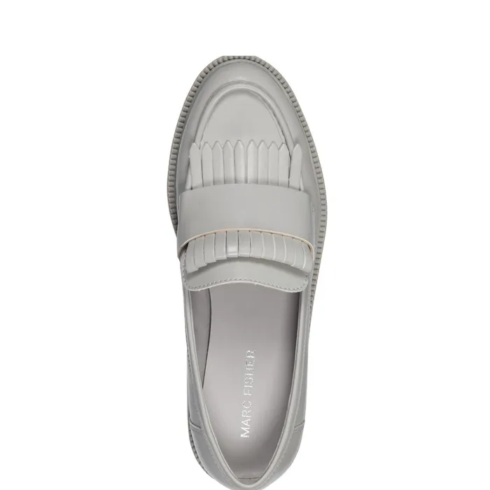 Women Calixy Loafer Light Grey Marc Fisher Loafers and Flats