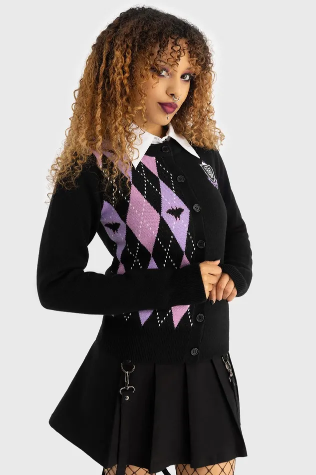 Women Cardigans Killstar Fright On Cardigan