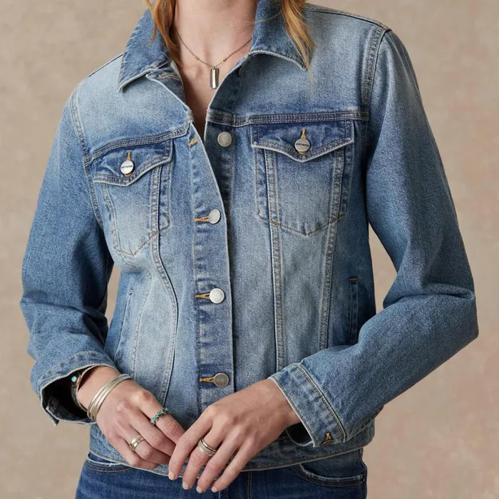 Women Classic Denim Jacket Vintage Wash Sundance Catalog Jackets and Coats Women Classic Denim Jacket Vintage Wash Sundance Catalog Jackets and Coats