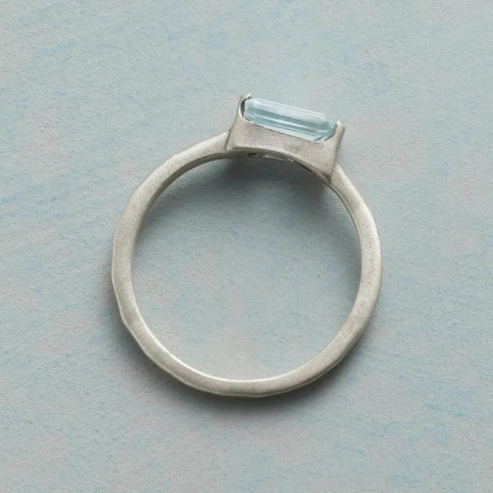 Women Clear Blue Ring Sundance Catalog Rings Women Clear Blue Ring Sundance Catalog Rings