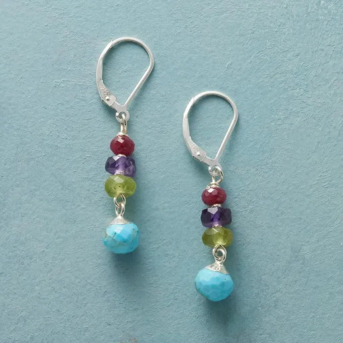 Women Color Lineup Earrings Sundance Catalog Earrings