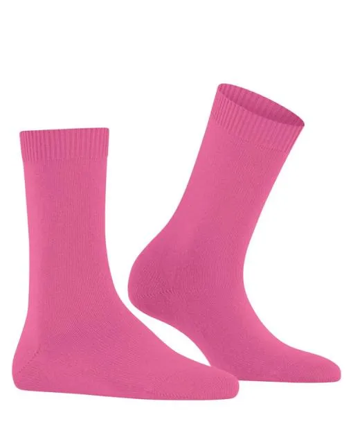 Women Cosy Wool Women Socks Pink FALKE Socks