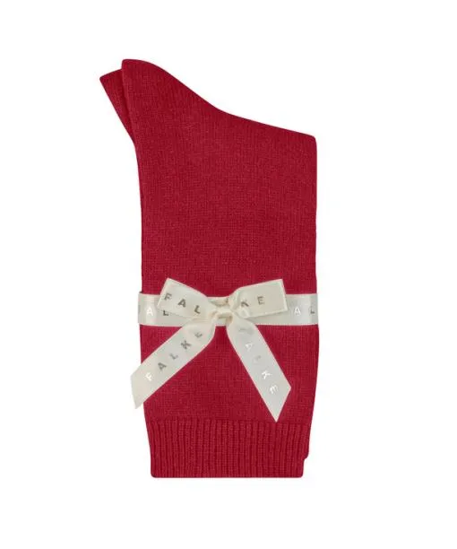 Women Cosy Wool XMas Women Socks Scarlet FALKE Socks