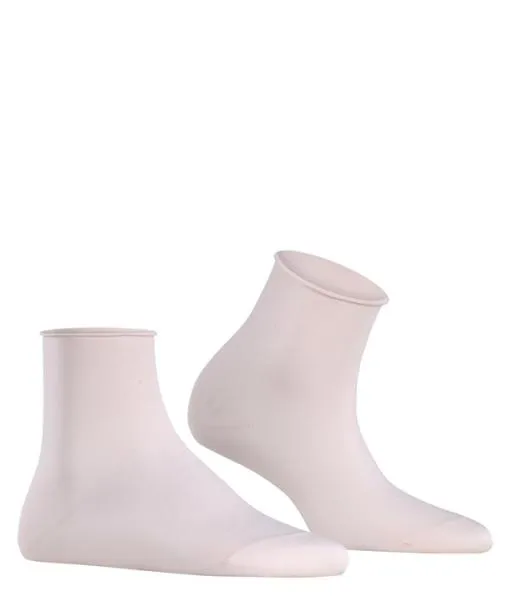 Women Cotton Touch Women Short Sock Light Pink FALKE Socks