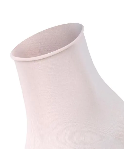 Women Cotton Touch Women Short Sock Light Pink FALKE Socks