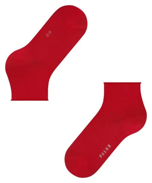 Women Cotton Touch Women Short Sock Scarlet FALKE Socks